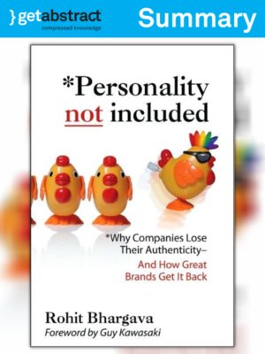 cover image of Personality not included (Summary)
